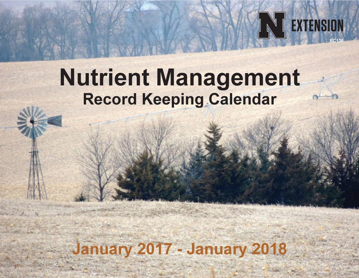 Nutrient Manager Calendar Picture