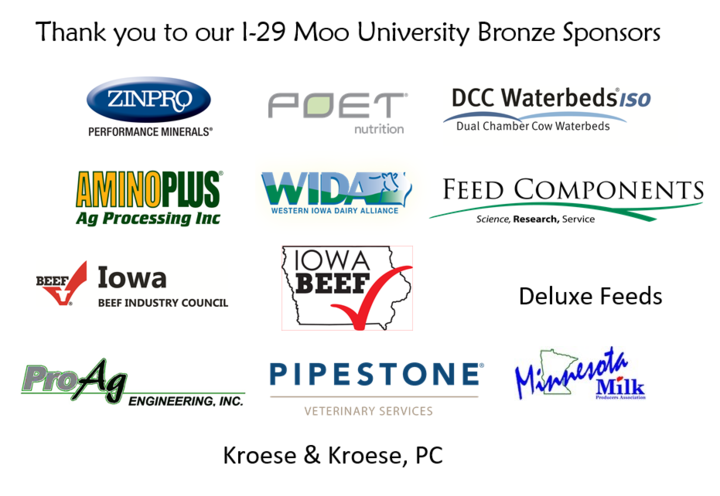 Bronze sponsors