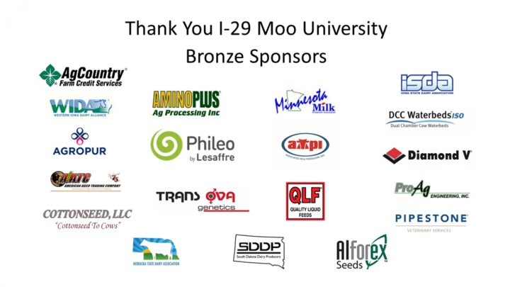 Bronze sponsors